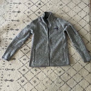 Patagonia Birch White Better Sweater Fleece Zip-up Jacket Women’s Size Medium